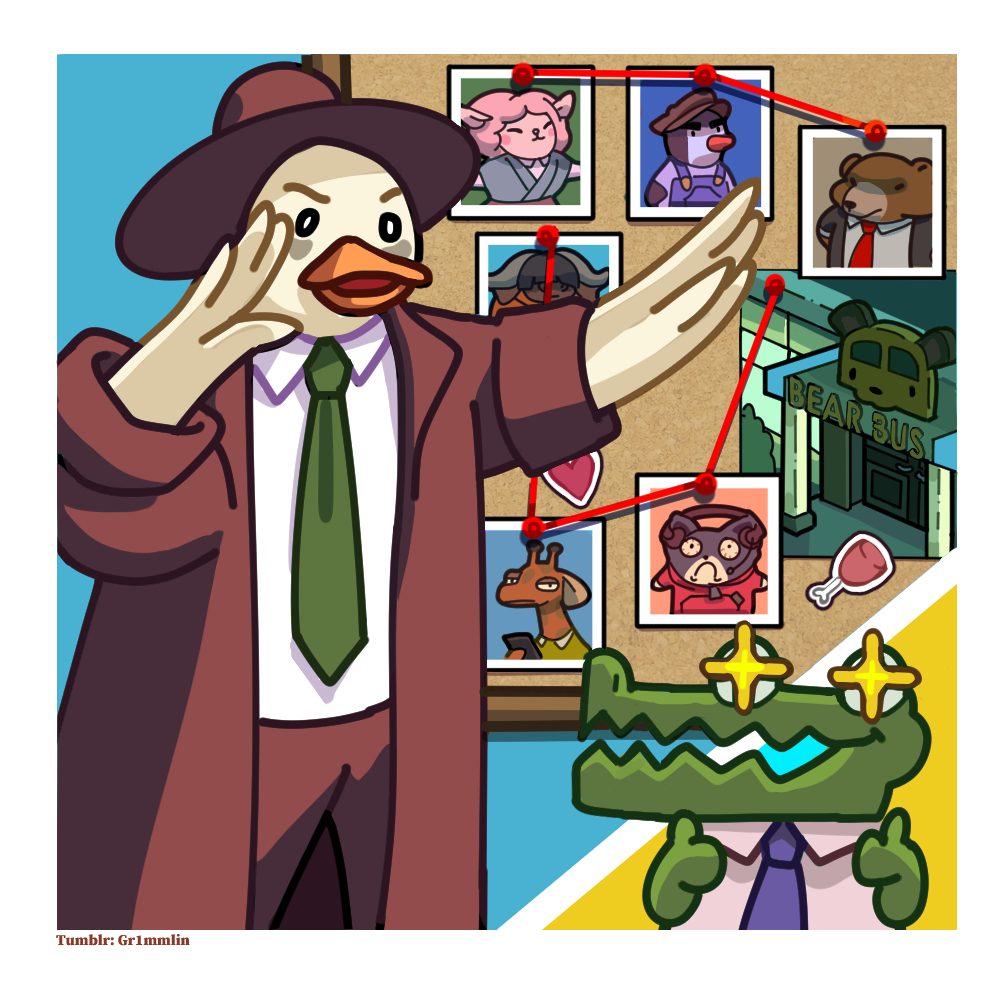 Duck Detective Logo